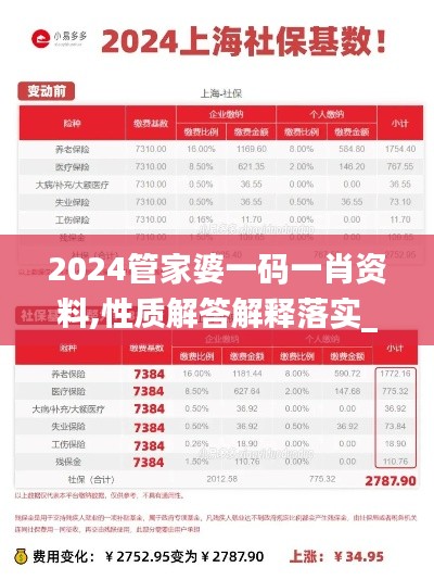 2024管家婆一码一肖资料,性质解答解释落实_pro34.775