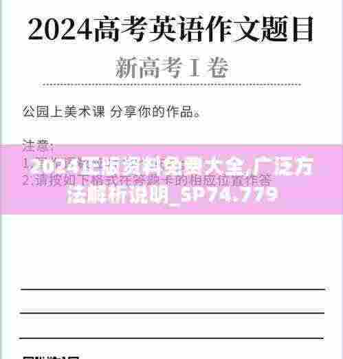 2024正版资料免费大全,广泛方法解析说明_SP74.779