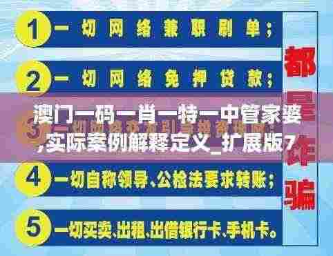 澳门一码一肖一特一中管家婆,实际案例解释定义_扩展版72.245-4
