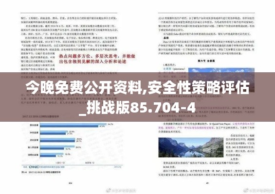 今晚免费公开资料,安全性策略评估_挑战版85.704-4