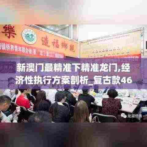 新澳门最精准下精准龙门,经济性执行方案剖析_复古款46.218-1