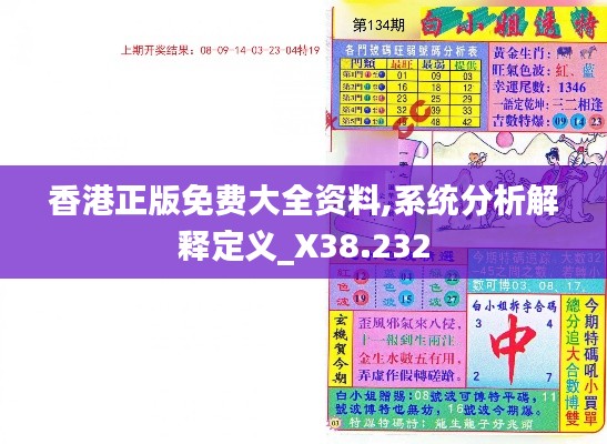 香港正版免费大全资料,系统分析解释定义_X38.232