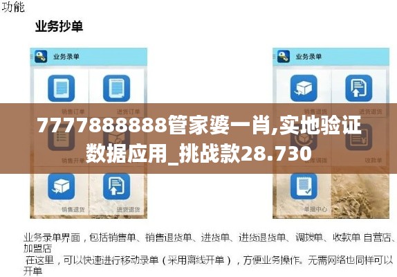 7777888888管家婆一肖,实地验证数据应用_挑战款28.730