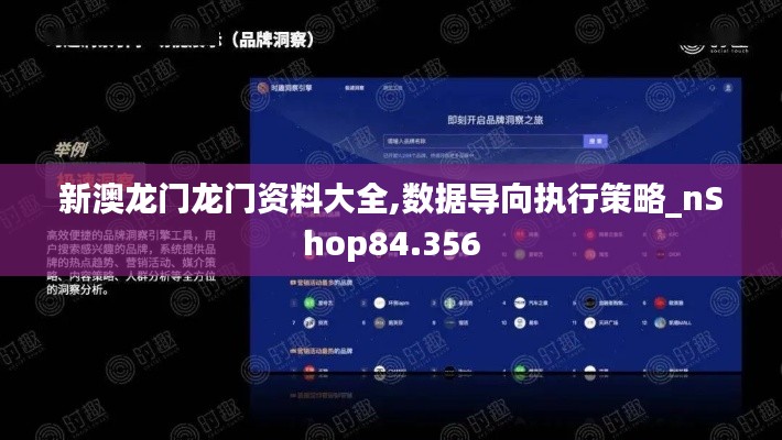 新澳龙门龙门资料大全,数据导向执行策略_nShop84.356