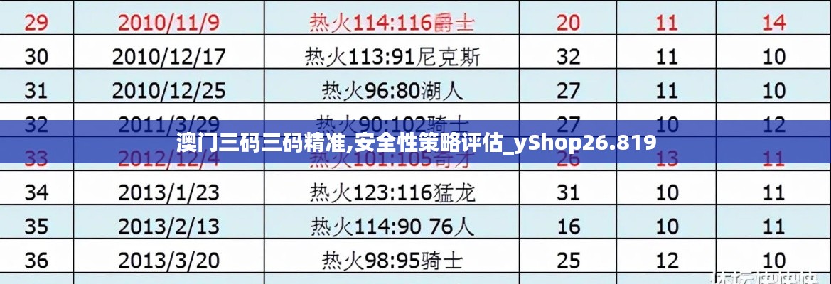 澳门三码三码精准,安全性策略评估_yShop26.819