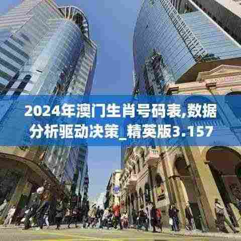 2024年澳门生肖号码表,数据分析驱动决策_精英版3.157