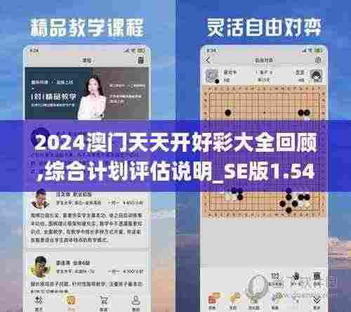 2024澳门天天开好彩大全回顾,综合计划评估说明_SE版1.542