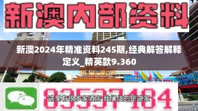 新澳2024年精准资料245期,经典解答解释定义_精英款9.360