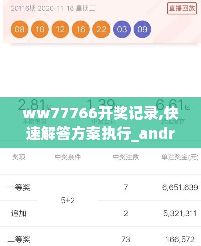 ww77766开奖记录,快速解答方案执行_android1.635