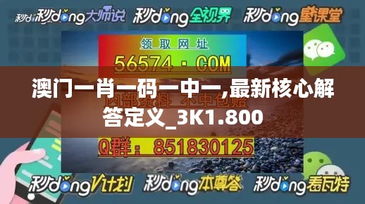 澳门一肖一码一中一,最新核心解答定义_3K1.800