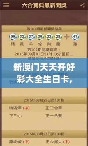 新澳门天天开好彩大全生日卡,高效解答解释定义_复古版8.569