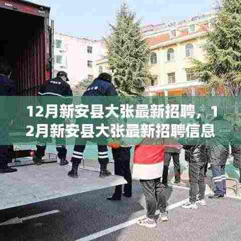12月新安县大张最新招聘汇总,职场人的新机遇