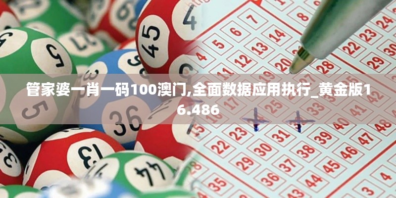 管家婆一肖一码100澳门,全面数据应用执行_黄金版16.486