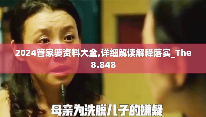 2024管家婆资料大全,详细解读解释落实_The8.848