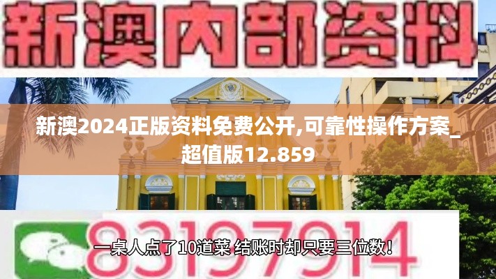 新澳2024正版资料免费公开,可靠性操作方案_超值版12.859