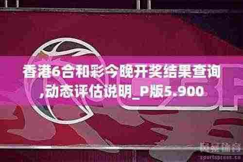 香港6合和彩今晚开奖结果查询,动态评估说明_P版5.900