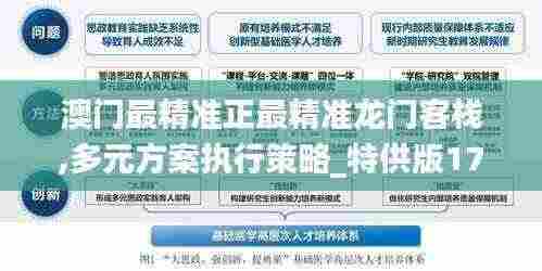 澳门最精准正最精准龙门客栈,多元方案执行策略_特供版17.637