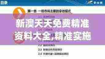 新澳天天免费精准资料大全,精准实施解析_Advanced8.273