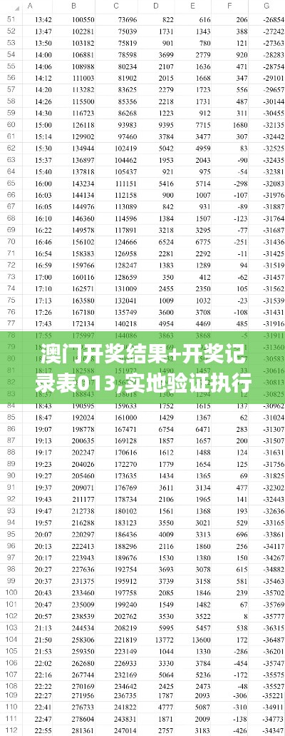 澳门开奖结果+开奖记录表013,实地验证执行数据_WP版2.374