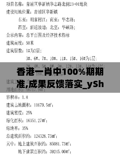 香港一肖中100%期期准,成果反馈落实_yShop7.801