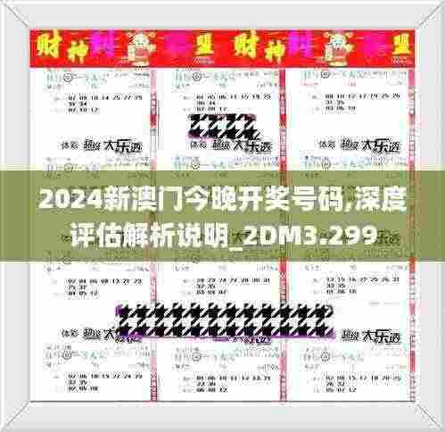 2024新澳门今晚开奖号码,深度评估解析说明_2DM3.299