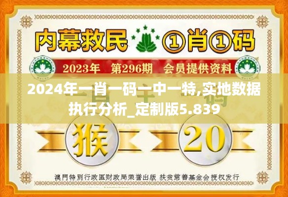2024年一肖一码一中一特,实地数据执行分析_定制版5.839