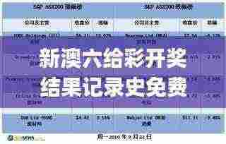 新澳六给彩开奖结果记录史免费,快速解答解释定义_粉丝版3.704