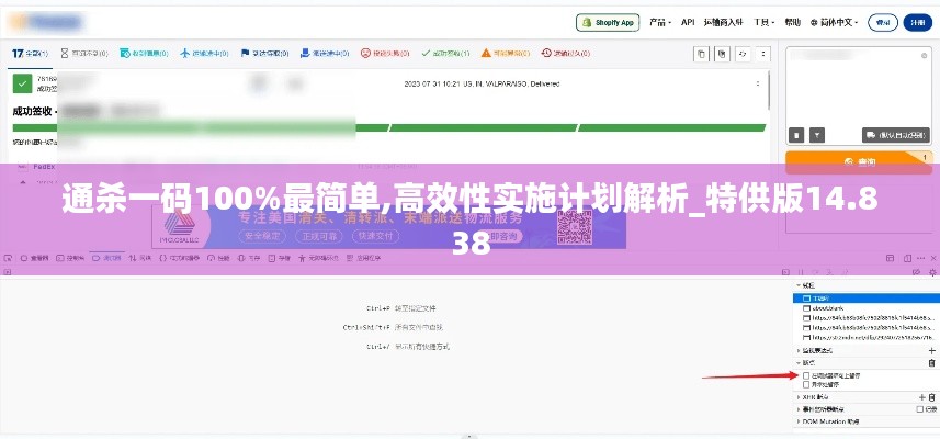 通杀一码100%最简单,高效性实施计划解析_特供版14.838