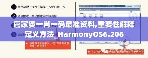 管家婆一肖一码最准资料,重要性解释定义方法_HarmonyOS6.206
