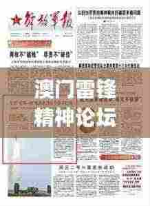 澳门雷锋精神论坛网站资料,实践解答解释定义_4DM8.374