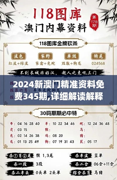 2024新澳门精准资料免费345期,详细解读解释落实_限量款8.216