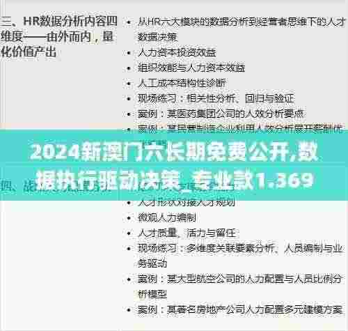 2024新澳门六长期免费公开,数据执行驱动决策_专业款1.369