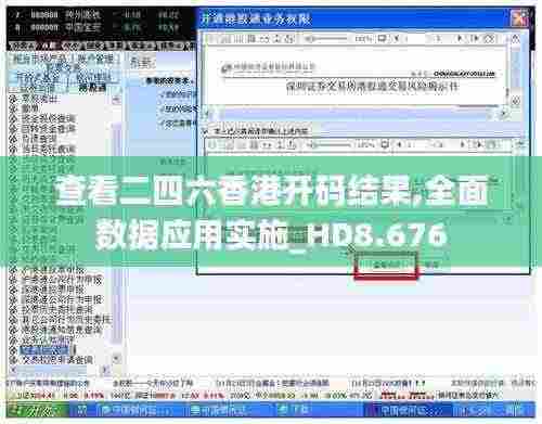 查看二四六香港开码结果,全面数据应用实施_HD8.676