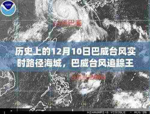 巴威台风追踪,智能气象系统展现科技力量,实时路径引领防御风潮