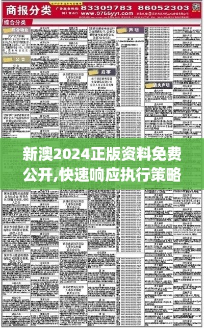 新澳2024正版资料免费公开,快速响应执行策略_豪华版3.556