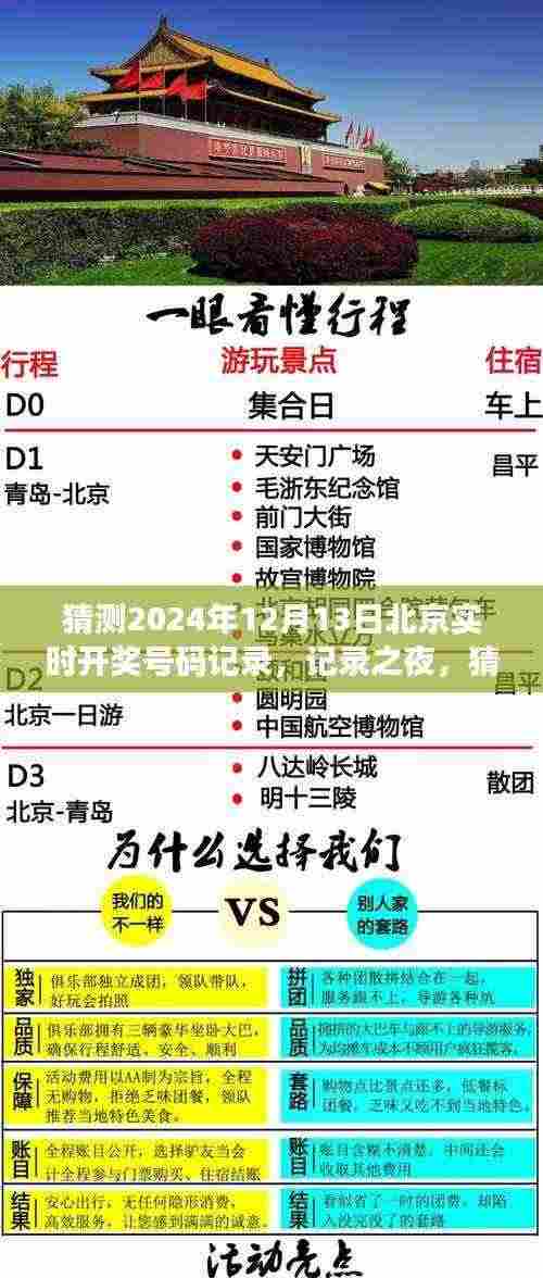 北京实时开奖号码预测，记录之夜与星辰轨迹下的猜测，2024年12月13日开奖揭秘