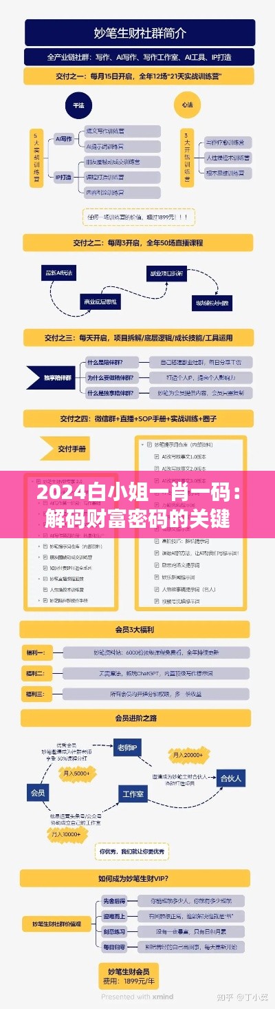 2024白小姐一肖一码:解码财富密码的关键