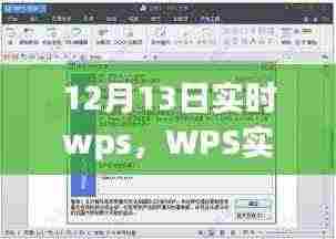 12月13日实时WPS详解,掌握最新动态,高效办公秘籍
