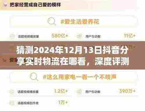 2024年抖音物流分享功能深度评测与预测,实时追踪物品位置