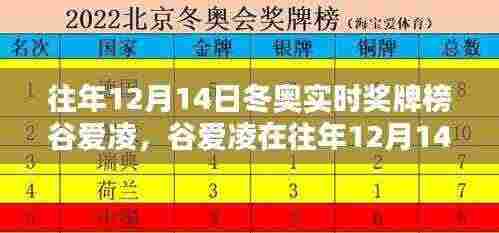谷爱凌在往年冬奥奖牌榜上的辉煌瞬间,历年12月14日的荣耀时刻回顾
