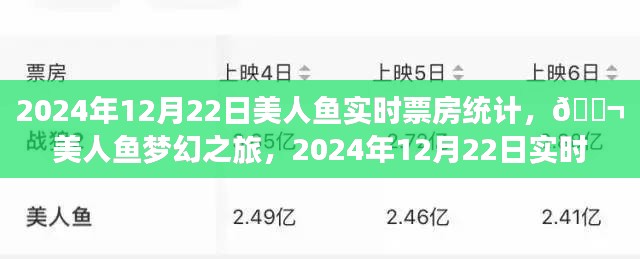 美人鱼梦幻之旅,揭秘2024年12月22日实时票房统计
