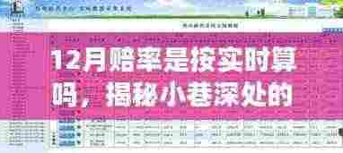 揭秘小巷深处的特色小店,揭秘赔率实时计算之谜,带你了解十二月赔率真相