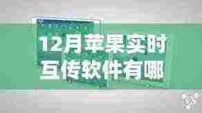 探秘十二月小巷深处的苹果实时互传软件宝藏,独家好货一网打尽!