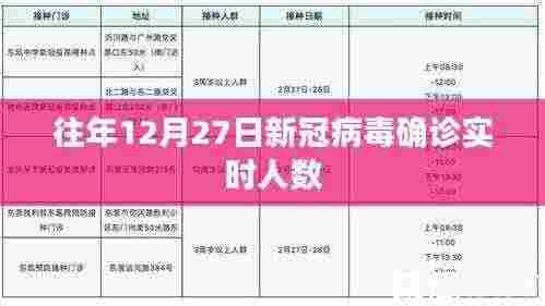 去年圣诞节前夕新冠病毒确诊实时人数统计