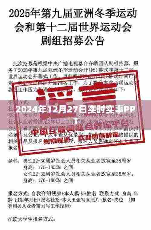 2024年12月27日时事汇报PPT内容解析