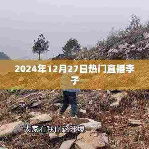 李子直播热潮,2024年12月27日热门直播
