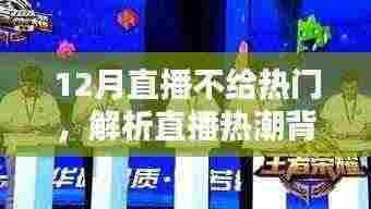 直播热潮背后的挑战与机遇解析,为何12月直播难获热门?