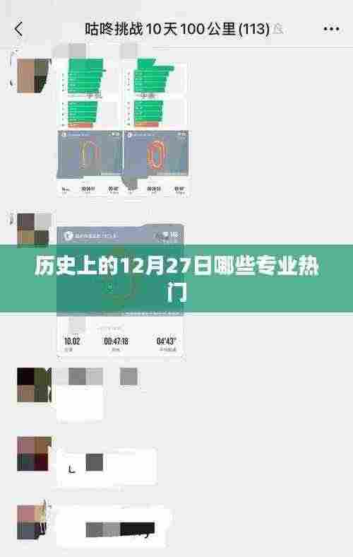 历史上的大事件与热门专业变迁,揭秘十二月二十七日哪些专业火热兴起