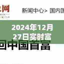 2024年实时富豪榜重磅发布,富豪名单揭晓!