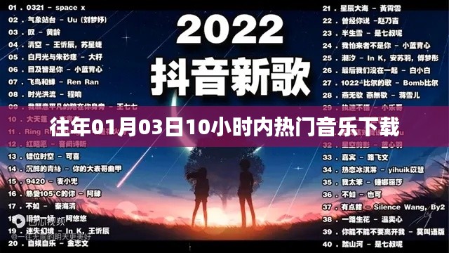 精选热门音乐下载榜单,历年一月三日高峰时段好歌速览